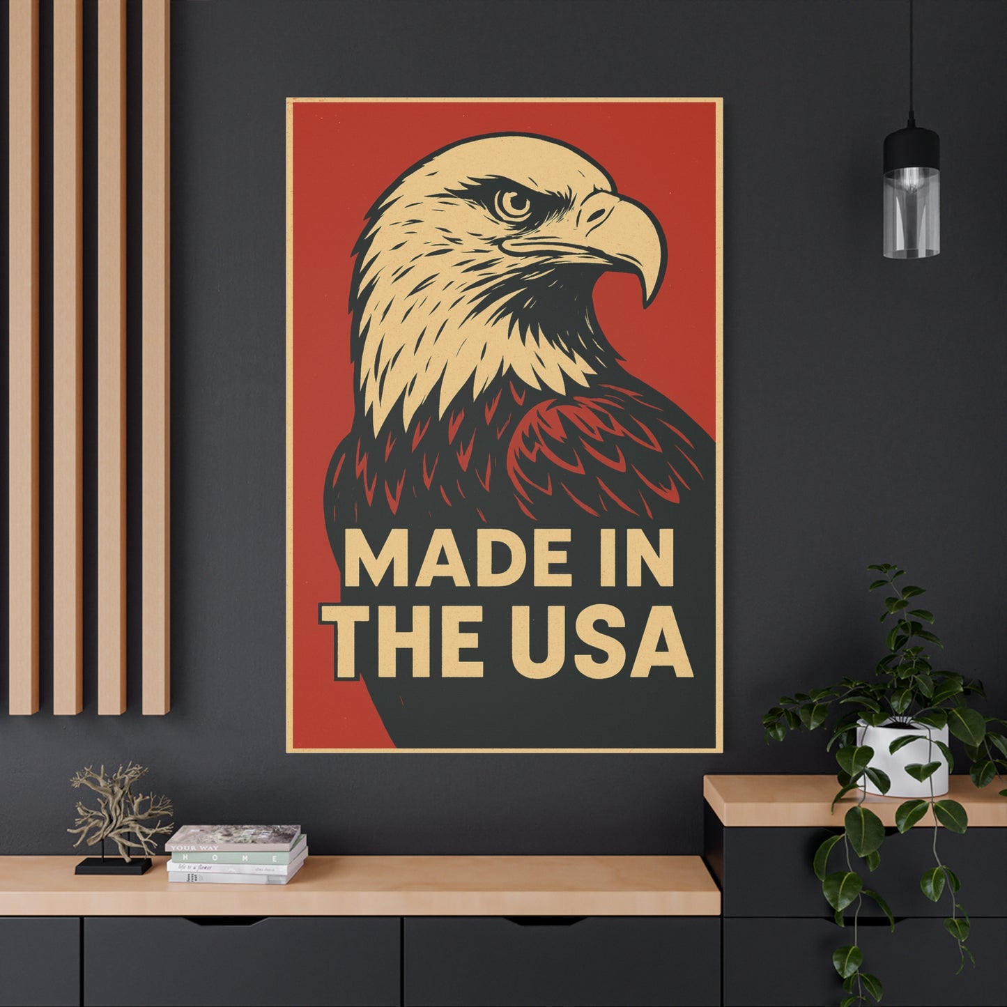 Made in the USA – Stretched Matte Canvas (1.25")