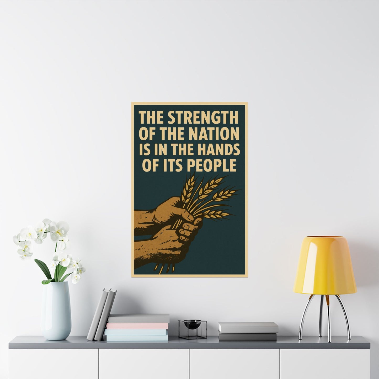 “The Strength of the Nation” Poster