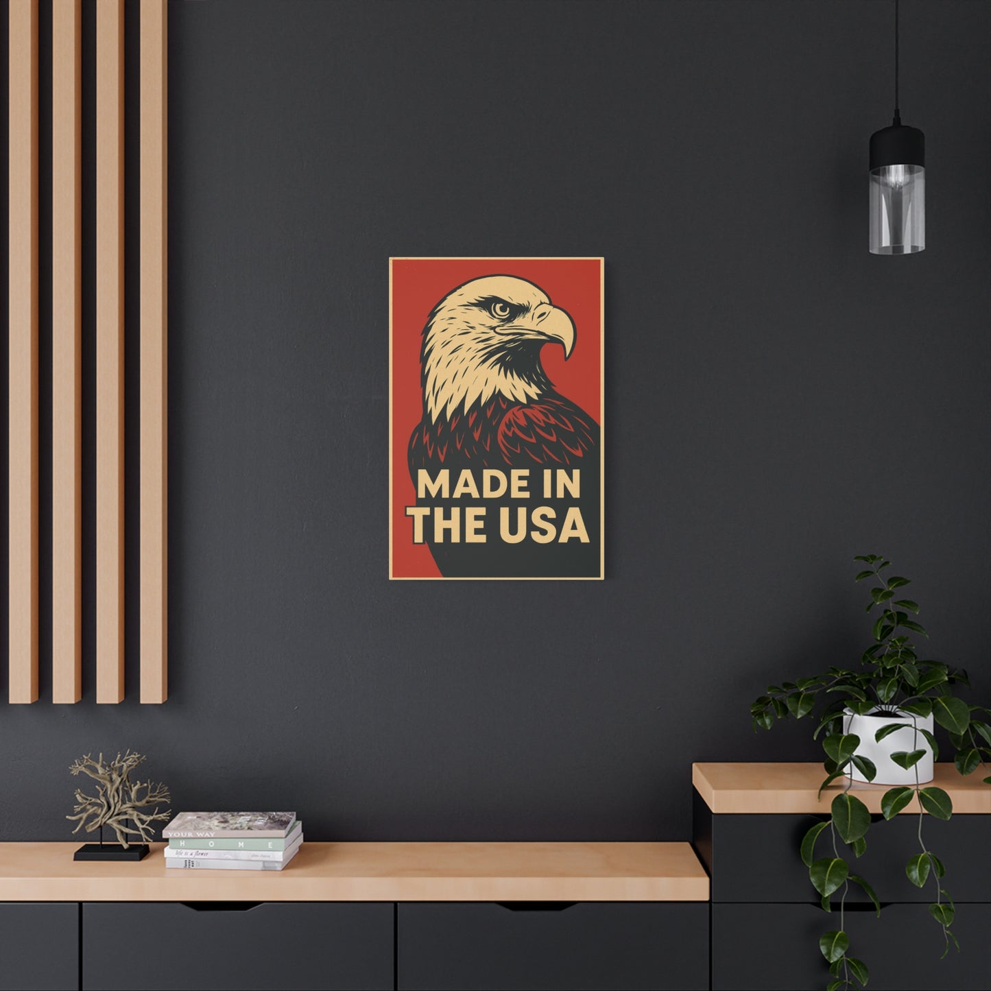Made in the USA – Stretched Matte Canvas (1.25")