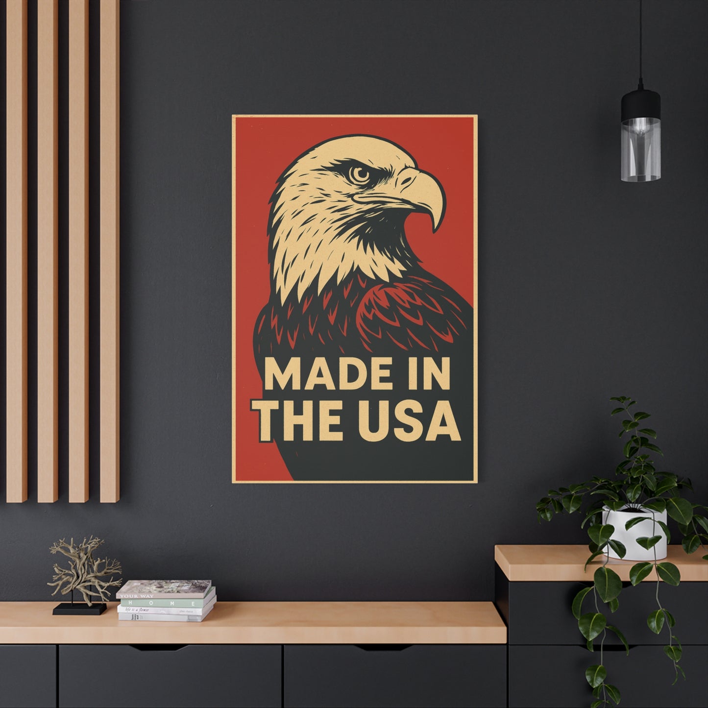 Made in the USA – Stretched Matte Canvas (1.25")