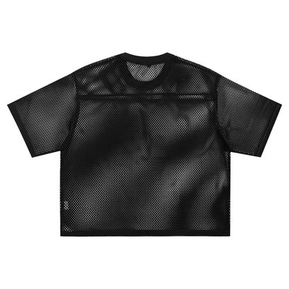 Great American Apparel See-Through Boxy Net T-Shirt