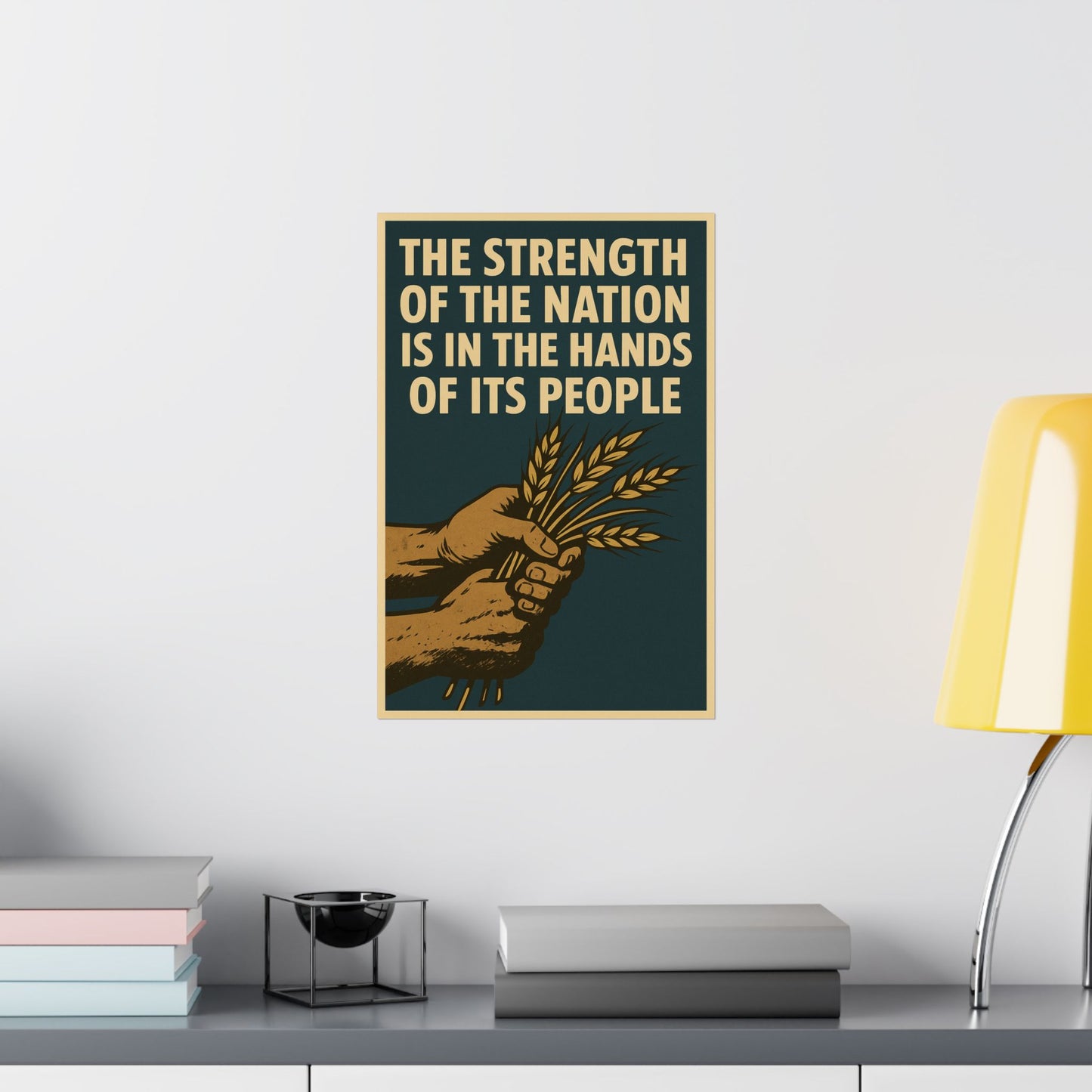 “The Strength of the Nation” Poster