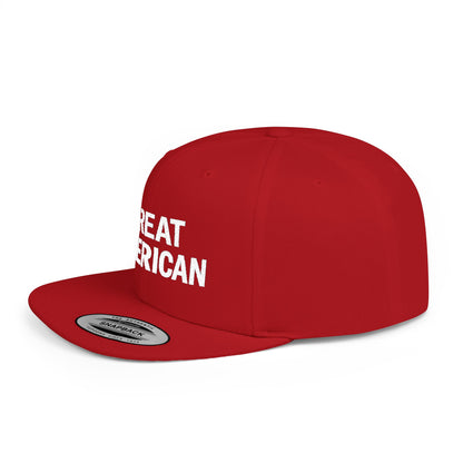 GREAT AMERICAN SNAPBACK HAT