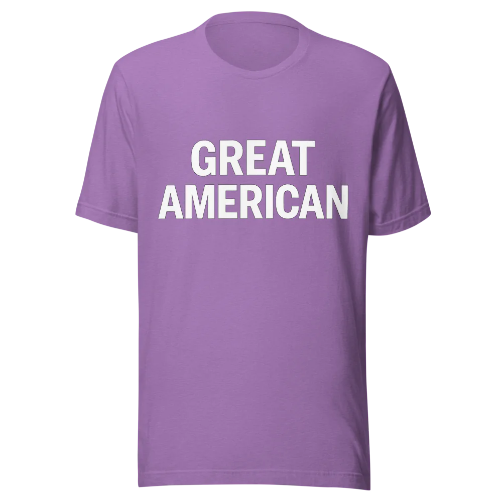 GREAT AMERICAN T-SHIRT (MADE IN USA)