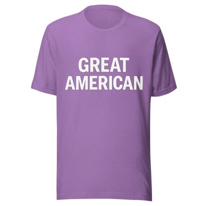 GREAT AMERICAN T-SHIRT (MADE IN USA)