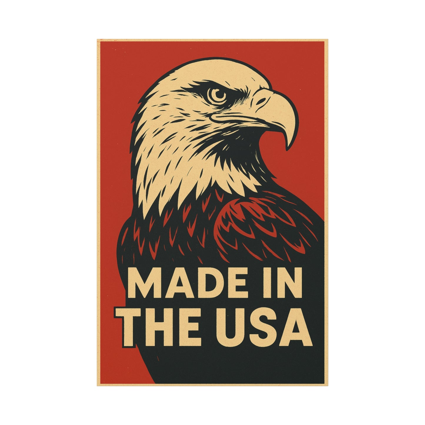 Made in the USA – Stretched Matte Canvas (1.25")