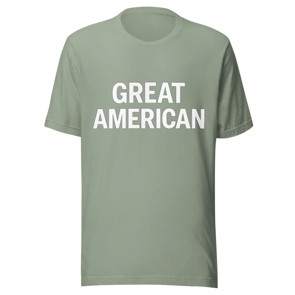 GREAT AMERICAN T-SHIRT (MADE IN USA)