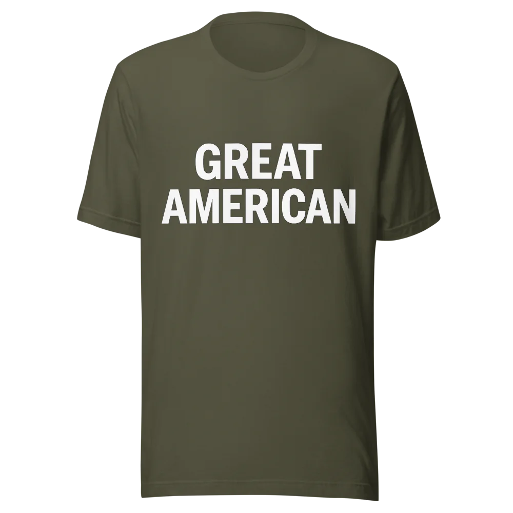 GREAT AMERICAN T-SHIRT (MADE IN USA)