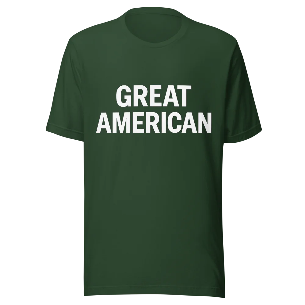 GREAT AMERICAN T-SHIRT (MADE IN USA)