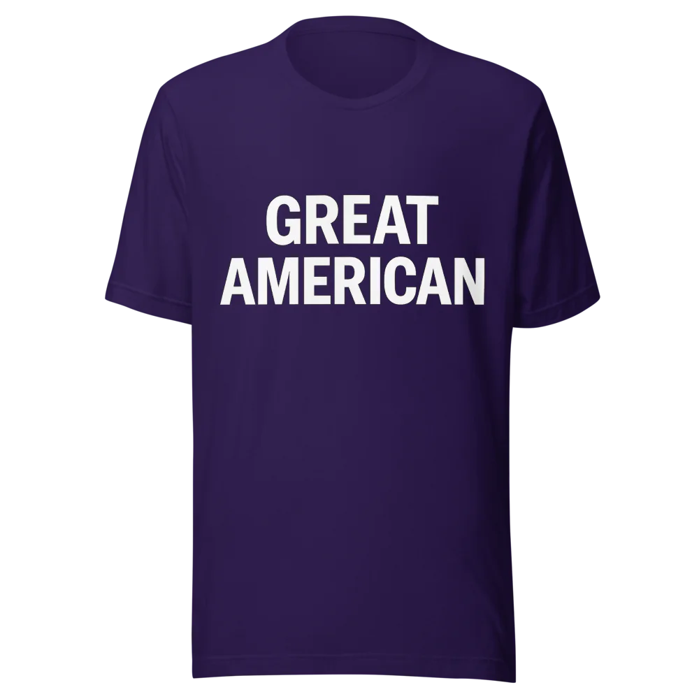 GREAT AMERICAN T-SHIRT (MADE IN USA)